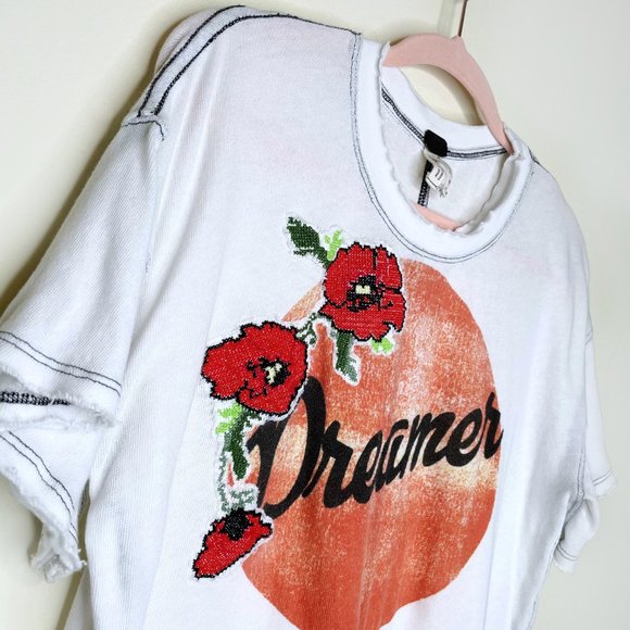 ⚡️SOLD⚡️ we the free oversized dreamer tee - size xs - Picture 7 of 8